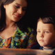 Young Stefan chooses to go with his mother, dying in the present.